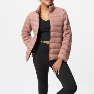 【  JEANS】PACKABLE ULTRA LIGHT DOWN PINK BEIGE Women's ULTRA LIGHT DOWN JACKET | UNIQLO CA